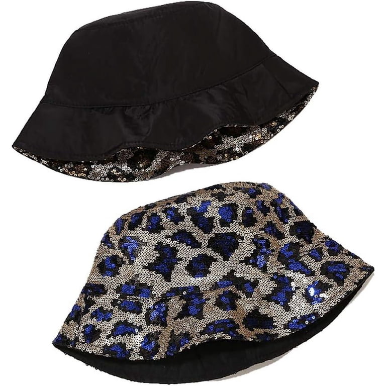 CoCoMangos Stylish Bling Sequin Bucket Hats for Women Men  display picture 2