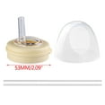thumbnail image 2 of Kyusrd Couvercle de Boisson en Plastique Réutilisable avec Paille, 2 of 3
