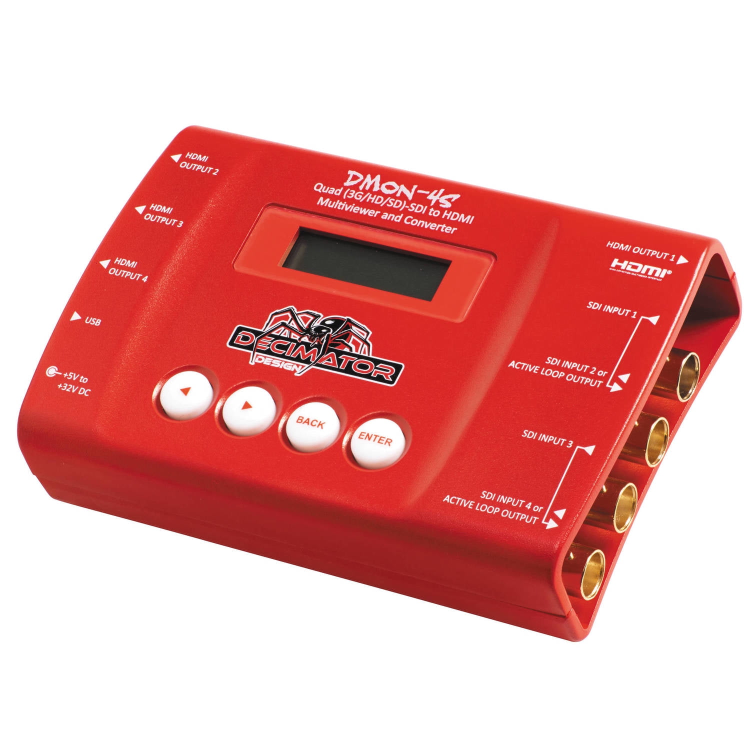 その他 Mini Converter Quad SDI to HDMI 4K 2 Blackmagic Design Mini Converter Quad SDI to HDMI 4K - Holdan