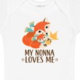 thumbnail image 4 of Inktastic My Nonna Loves Me Grandchild Cute Fox Boys or Girls Baby Bodysuit, 4 of 5
