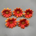 thumbnail image 1 of 4 cm de dos capas de pequeño crisantemo girasol simulación de girasol flor crisantemo cabeza de flor, 1 of 6