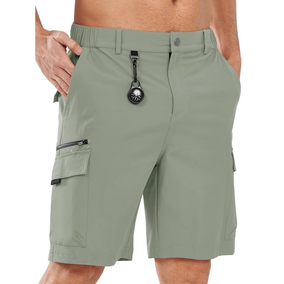 Pantalones cortos tipo cargo NORTHYARD, ligeros y de secado rápido para hombre, talla 3XL