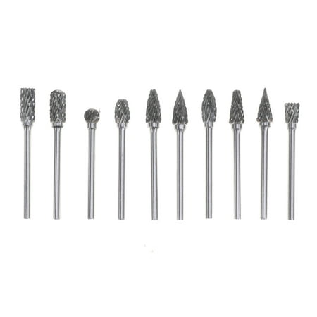 

1 Set Tungsten Steel Carbide Rotary Burrs Set Rotary Tools Milling Cutter Engraving Bits