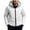 White, variant on Cavosen Down Coats for Men Lightweight Winter Warm Down Jacket Zip Up Packable Packable Coat with Hood Trendy Insulated Travel Outerwear