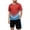 Red, variant on Boys Quick Dry Outdoor Workout Sets Short Sleeve Crew Neck T-Shirt & Shorts 2-Piece Outfit Sets for 12-16 Years