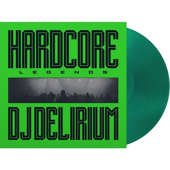 DJ Delirium - Hardcore Legends - Limited 180-Gram Translucent Green Colored Vinyl - Music & Performance