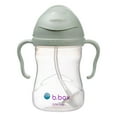 thumbnail image 1 of b.box - Sippy cup with Fliptop Straw, Drink from any Angle Weighted Straw, Spill Proof, Leak Proof & Easy grip BPA Free, Dishwasher safe Babies & Toddlers 240ml - Sage, 1 of 5