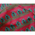 thumbnail image 4 of oneOone Silk Tabby Fabric Floral Block Decor Fabric Printed BTY 42 Inch Wide, 4 of 4