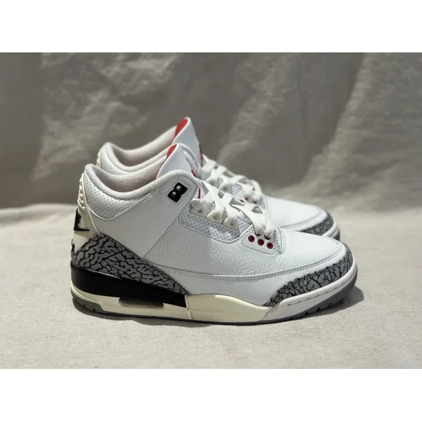 Ni - ke Size 6 MEN’S- Air Jordan 3 Retro Mid White Cement Reimagined DN3707-100