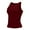 Red1, variant on YOTMKGDO Tank Tops for Women 2024, Crew Neck Tank Top Blouse Women Racerback Slim Top Knit Ribbed Shirt Women's Blouse Sleeveless (, L)