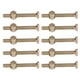 thumbnail image 5 of Juego de 10 tornillos para cuna de bebé M6 de acero inoxidable galvanizado, tornillos de cabeza hueca hexagonal, kit de herrajes para muebles, M6 x 60 mm, 5 of 14