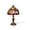 Brown, variant on Halloween Decor Witch Hat Lamp, Ghost Table Lamp with Warm LED Glow, Stained Glass Witch Hat Lamp for Halloween Decor, Gothic Night Light for Bedroom, Desk, Bar & Party