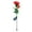 Red, variant on Lksixu Solar Lights For Outside,LED Outdoor Light Waterproof LED Outdoor Garden Garden Solar Rose Simulation Lights (double-headed) Night Light For Garden Yard Pathway
