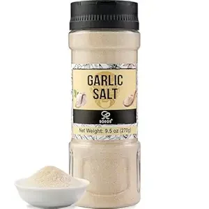 Soeos Garlic Salt, 9.5 oz (270g)