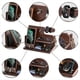 thumbnail image 5 of Soporte de Carga de Escritorio de Oficina de Madera, Estante de Almacenamiento de Madera para Teléfono Móvil, Estante de Almacenamiento Multiusos para Gafas de Entrada, 5 of 5