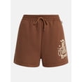 thumbnail image 5 of Toy Story Women's Woody's Roundup Graphic Fleece Shorts, Sizes XXS-XXL, 5 of 5