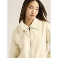 thumbnail image 4 of Scoop Women's and Women's Plus Faux Fur Oversized Teddy Jacket, Sizes XS-XXL, 4 of 4