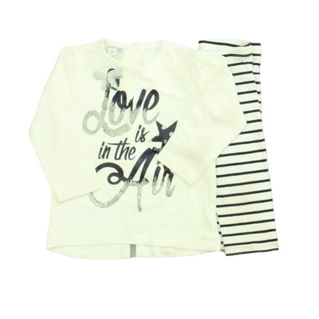 

Pre-owned Dodipetto Girls Navy | White Apparel Sets size: 18 Months