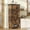 B-Brown, variant on ModFurne Modern White Pantry Cabinet with 1 Drawer, Adjustable Shelves, Sliding Doors