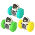 thumbnail image 4 of Alimentador lento para mascotas, dispensador de comida para cachorros, juguete para perros, alimentador lento para perros, dispensador de comida, rueda de Robot de ejercicio, juguete para mascotas peq, 4 of 4