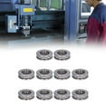 thumbnail image 1 of 10pcs Axial Thrust Ball Bearings Plane Thrust Ball Bearing Kit - Shaft Rings + Base Rings + Rolling Rings, 1 of 8