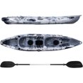 thumbnail image 7 of Joyspirit 12.4' Black White Tandem Kayak with Adjustable Footrests, 7 of 7