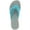 Aqua Synthetic, variant on Clarks BREEZE SEA Womens Flip-Flops