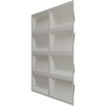 thumbnail image 4 of Ekena Millwork 19 5/8"W x 19 5/8"H Robin EnduraWall Decorative 3D Wall Panel, Universal Aged Metallic Weathered Steel (12-Pack for 32.04 Sq. Ft.), 4 of 6