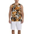 thumbnail image 6 of Rocae Dogs Different Breeds for Men's Basketball Jersey Lightweight and Breathable Athletic Tank Top,Quick-Drying Sports Jersey Small, 6 of 9
