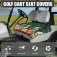 thumbnail image 3 of Yuyamidu Xmas Tree Golf Cart Seat Covers Snowflake Golfcart Seat Cover with Pockets Universal Club Car Seat Towel Blanket Christmas Golf Cart Accessories, 3 of 7