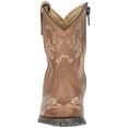 thumbnail image 3 of SMOKY MOUNTAIN BOOTS Toddler Girls' Hopalong Western Boots, Color: Brown Waxed Distress, Size: 3, Width: R, 3 of 7