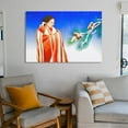 thumbnail image 6 of R.C. GORMAN Reverie 2002 Poster Painting Wall Art Poster Scroll Canvas Painting Picture Living Room Decor Home 12x18inch(30x45cm), 6 of 6