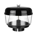 thumbnail image 1 of Universal 3.5Inch Cyclone Air Filter Snorkel Head Pre Cleaner Intake Inlet Air Flow Snorkel Ram Sand Cup,1 x air filter,Black, 1 of 5