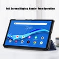 thumbnail image 4 of Dteck Slim Fit Case For Lenovo Tab M10 Plus, Lightweight Slim Shell Tri-Fold Stand Cover with Auto Sleep/Wake For Lenovo Tab M10 Plus TB-X606F / TB-X606X 10.3" FHD Android Tablet, Dark Blue, 4 of 9