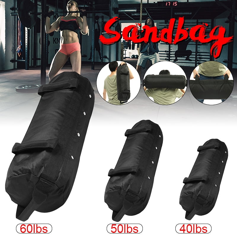 Heavy Duty Workout Sand Bag Exercise Training Bag for