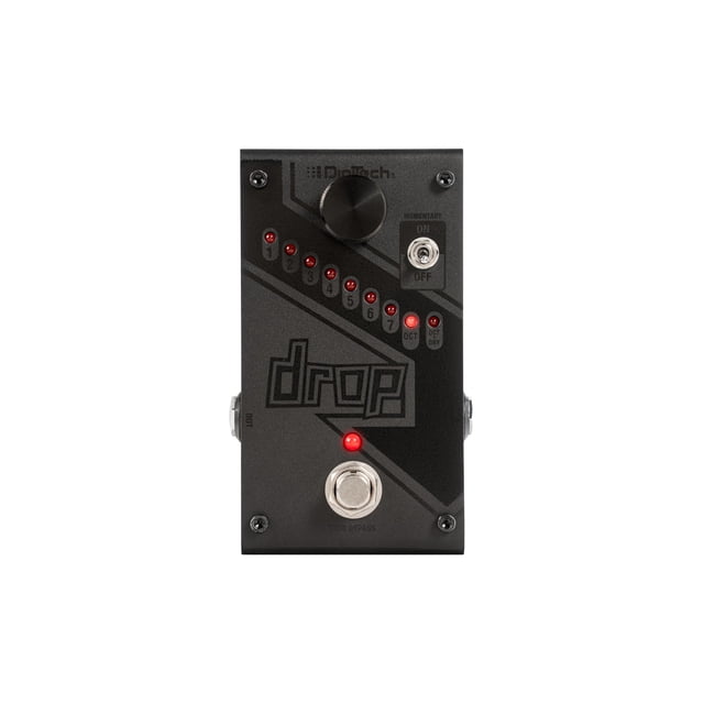 Pedal polifónico Drop Tune DigiTech The Drop Black Limited