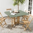 thumbnail image 3 of Fitted Square Tablecloth 36x36 Inch-2 Pack Sage Card Elastic Spandex Table Clothes-Small Stretch Folding Table Cover Topper Cap for Kitchen Dining Picnic Patio Outdoor Party Tables, 3 of 17