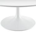 thumbnail image 4 of Modway Lippa 36" Round Wood Coffee Table in White, 4 of 8