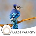 thumbnail image 3 of 1Pack Wooden Parrot Perch for Bird Owners Encourage Interaction 9.3x9.3x0.5In, 3 of 9