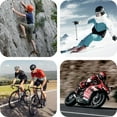 thumbnail image 6 of Motorcycle Helmet Bluetooth, with CVC Noise Cancellation Stereo Music, IPX6 Waterproof, E1 Helmet Intercom Headset for Half/Open Face Helmet, 6 of 8