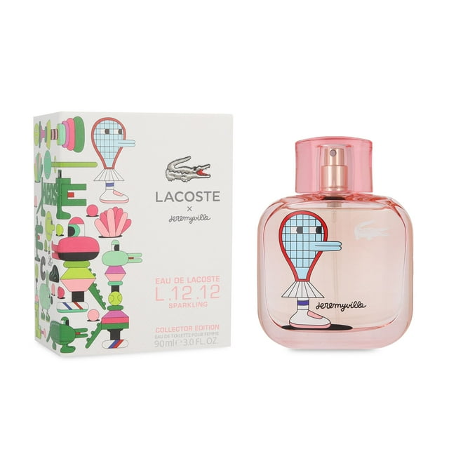 Lacoste Sparkling X Jeremyville 90 Ml Edt Spray Lacoste Sparkling Special Edition Agua de tocador 90ml dama
