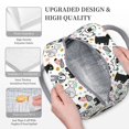 thumbnail image 3 of Easygdp Funny Puppy Bolsa de Almuerzo Insulada Grande, Forro de Aluminio, Diseño Espacioso, a Prueba de Fugas, Ideal para Trabajo, Picnics, Viajes y Actividades al Aire Libre, 3 of 6