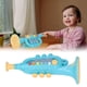 thumbnail image 5 of Instrumentos musicales, trompeta para niños, juguete musical preescolar para niños y niñas (azul), ejercita la capacidad auditiva de los niños, 5 of 5