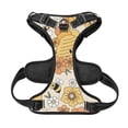 thumbnail image 5 of Picia Groovy Floral No-Pull Dog Harness Reflective Front Clip Vest with Handle,Step-in Air Dog Harness,Adjustable 2 Metal Rings 4 Buckles,Easy to Put on & Take Off Small, 5 of 9