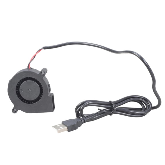 Small 50mm Blower Fan For Electronics Cooling 5V USB Powered 4300RPM High Speed Quiet Operations Exhaust Fan Replacement