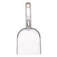 thumbnail image 5 of plastic cat litter scoop with long handle designed for tofu litter heavy duty poop sifting shovel with holes ideal for kitten pets suitable for litter box cleaning, 5 of 6
