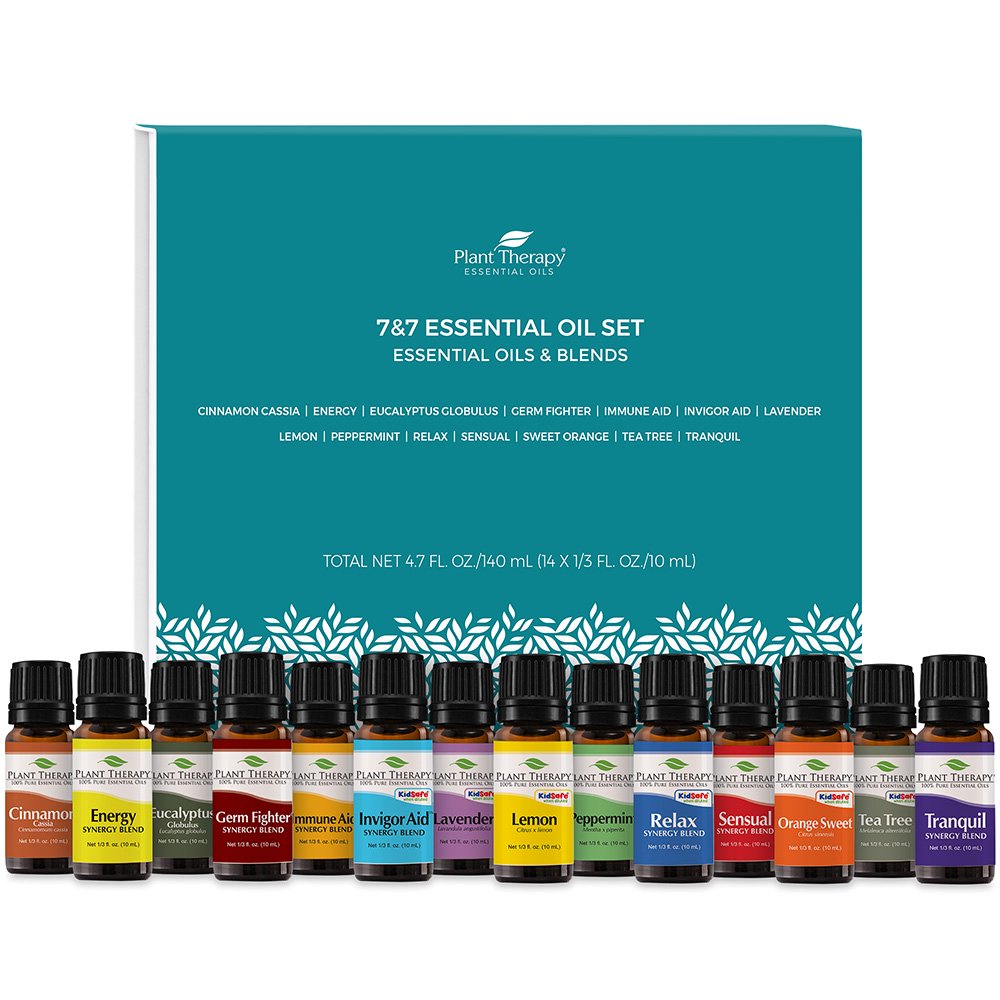 Plant Therapy Essential Oils 7 &amp; 7 Set 7 Single Oils &amp; 7