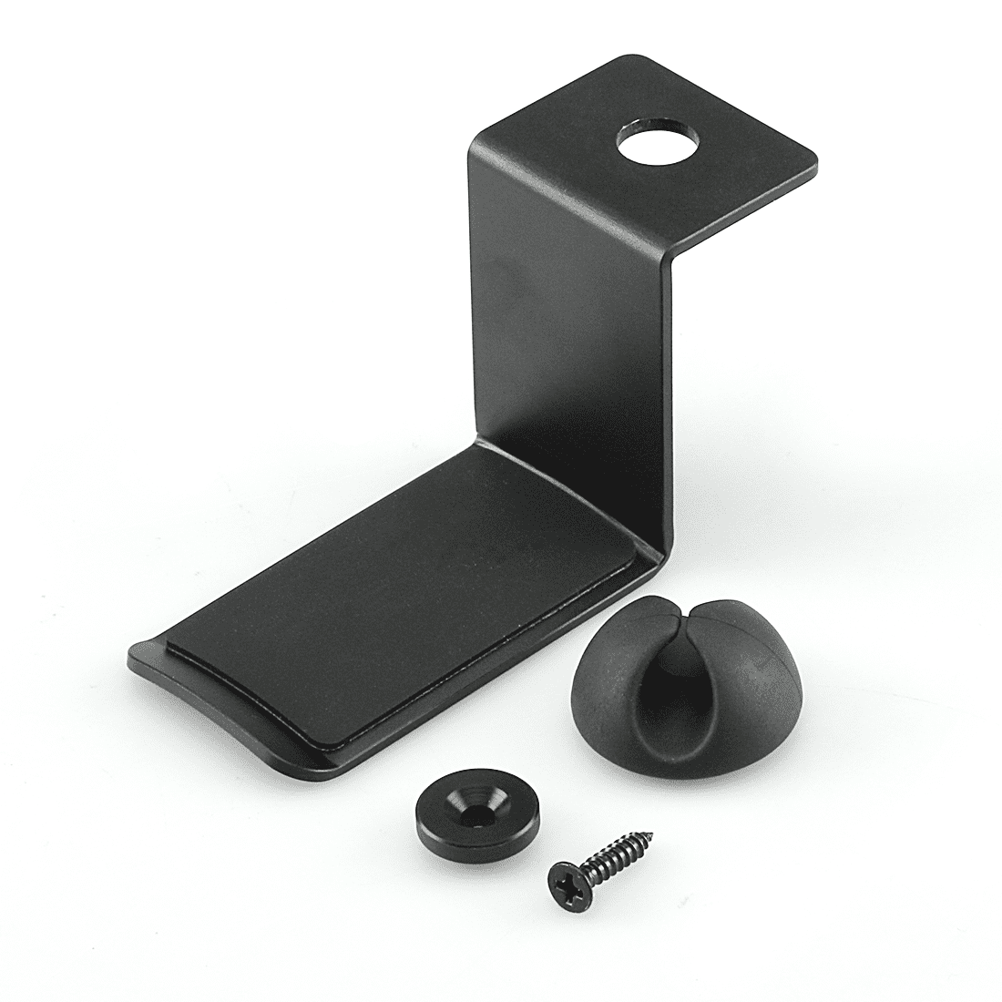 Headphone Stand, Hommie Universal Under Desk Headset Headphone Holder Stand Hanger Hook Mount with Screw and Cable Clip