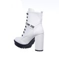 thumbnail image 4 of Botas Para Mujer Con Broche Casuales Modernas Tipo Piel Blanco 024D3U blanco 27 Love Clasben 024D3U, 4 of 7