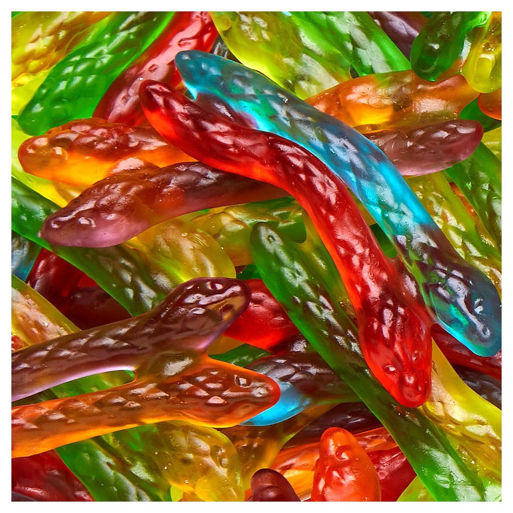 HARIBO Twin Snakes Gummies Original Sweet and Sour Assorted Fruit Flavor Gummy Candy, 4 oz, Share Size Peg Bag